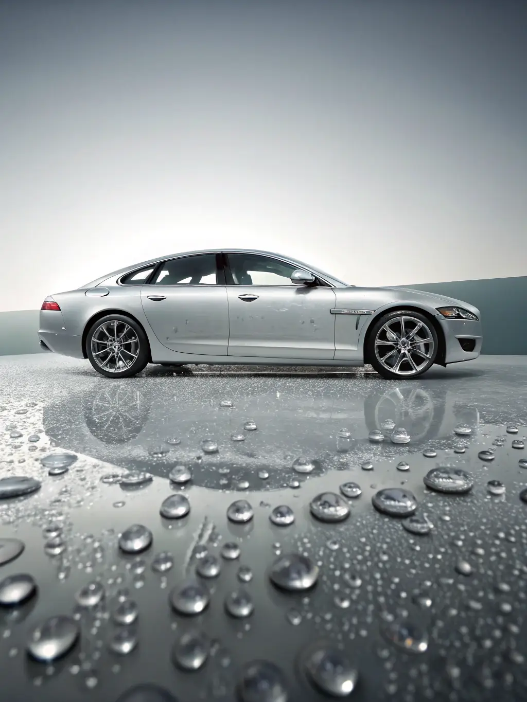 A luxury car with a glossy finish, elegant design, and stylish alloy wheels, parked in a scenic outdoor setting. The car is viewed from the front, emphasizing its sleek lines and premium features, with a blurred natural background. This image represents the Premium Vehicle Protection plan.